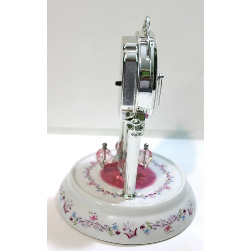 Barbie Swan Lake 2003 Mattel Genuine Porcelain Clock Princess Odette Ballet Deco